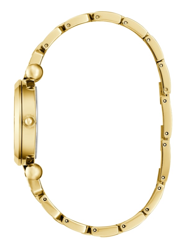 Guess Gold-Tone Analog