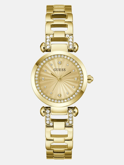 Guess Gold-Tone Analog 
