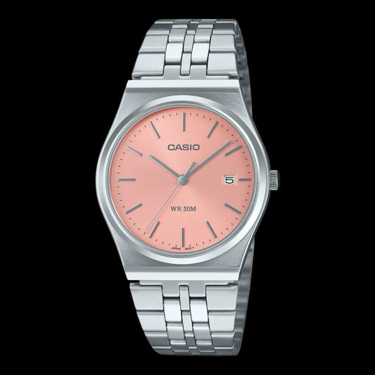 Casio MTPB145D-4VT Rose Tone Watch