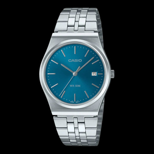 Casio MTPB145D22VT Blue Tone Watch
