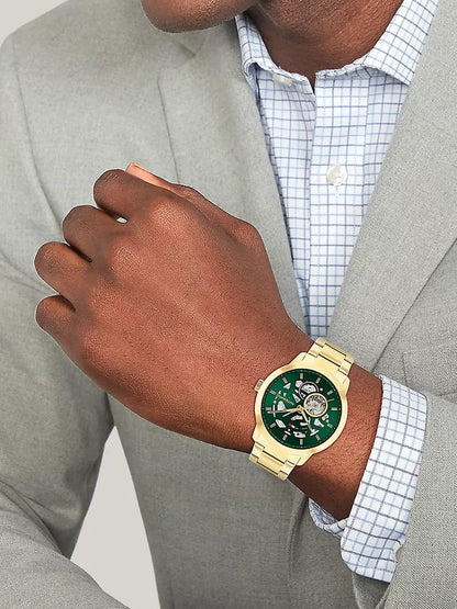 Tommy Hilfiger 43MM Skeleton Dial Automatic