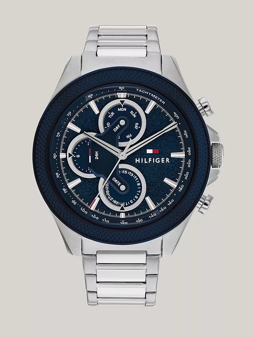 Tommy Hilfiger 46MM Stainless Steel Sport Watch